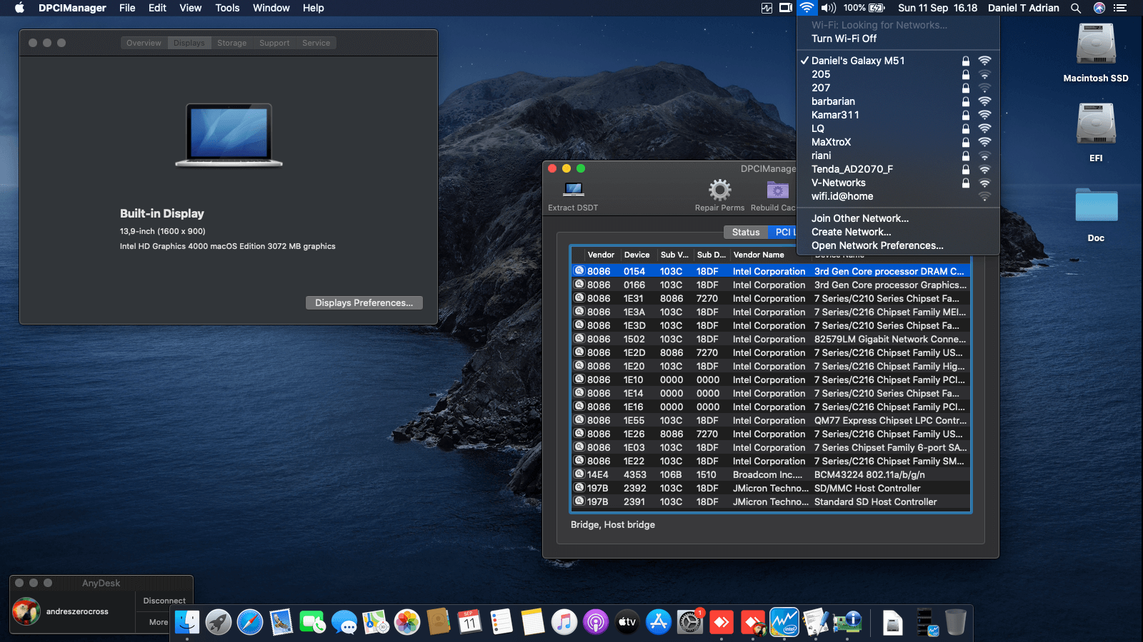 HP EliteBook Folio 9470M 2nd [IvyBridge   Intel HD 4000]   OpenCore 1